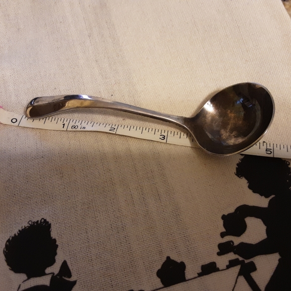 VINTAGE MADE IN ENGLAND SILVERPLATE SOUP SPOON, HALLMARKED SG ENGLAND, EPNSA1 - Picture 2 of 11